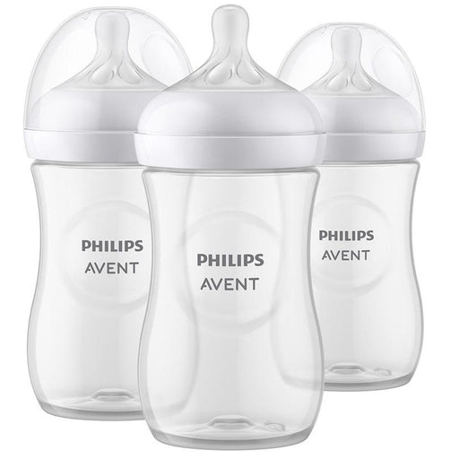 Philips Avent® - Philips Avent Natural Response Baby Bottles 9oz/260ml - Clear - 3 pack