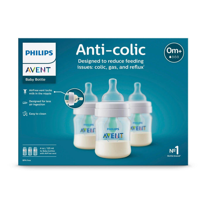 Philips Avent® - Philips Avent® Anti-colic Baby Bottle with AirFree Vent -3 pack