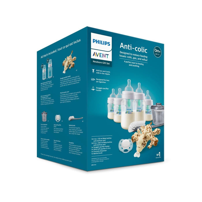 Philips Avent® - Philips Avent® Anti-colic Baby Bottle with AirFree Vent Newborn GiftSet With Ultra So