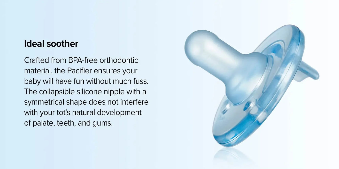 Philips Avent® - Philips Avent Soothie Classic Round Shaped One Piece Pacifiers - 2 Pack