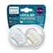 Philips Avent® - Philips Avent Ultra Air Nighttime Pacifier 2pk - 0-6m - Lilac Dragonfly + Dreams