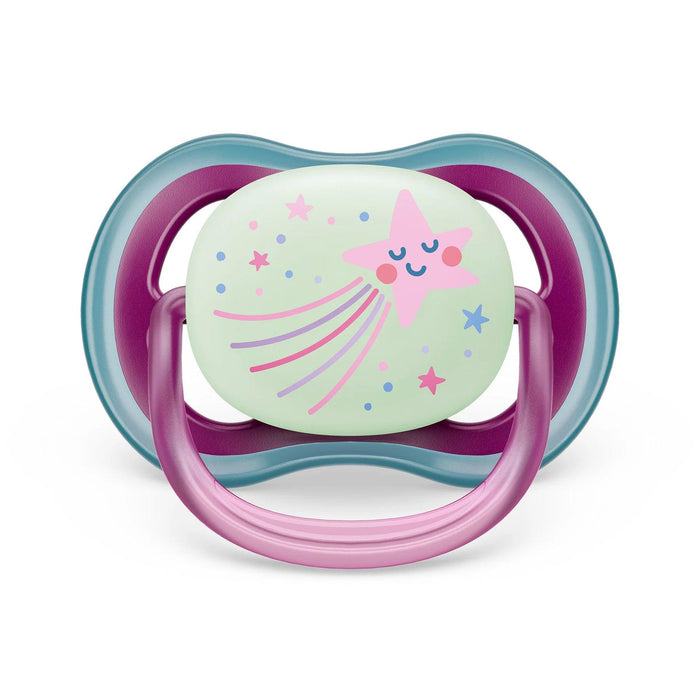 Philips Avent® - Philips Avent Ultra Air Nighttime Pacifier 2pk - 6-18m - Falling Star + Dreams