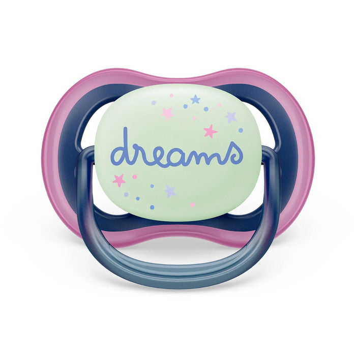 Philips Avent® - Philips Avent Ultra Air Nighttime Pacifier 2pk - 6-18m - Falling Star + Dreams