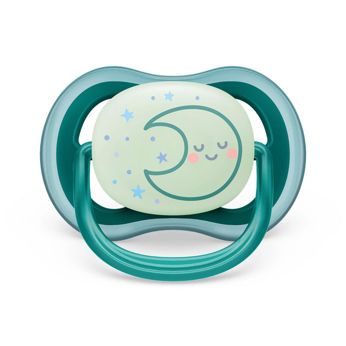 Philips Avent® - Philips Avent Ultra Air Nighttime Pacifier 2pk - 6-18m - Sleeping Star + Moon