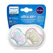 Philips Avent® - Philips Avent Ultra Air Pacifier 2pk - 0-6m - Lilac Sun+Green Rainbow