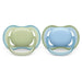 Philips Avent® - Philips Avent Ultra Air Pacifier 2pk - 0-6m - Pastel Green + Celestial Blue