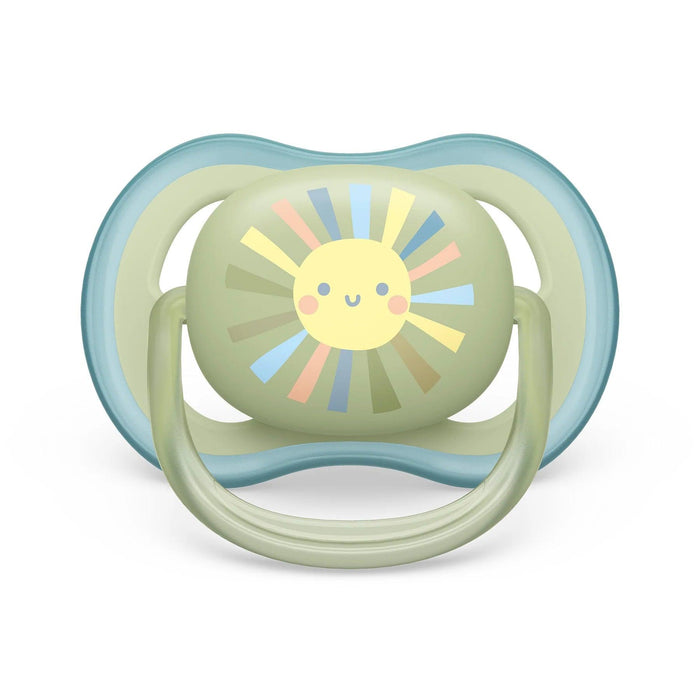 Philips Avent® - Philips Avent Ultra Air Pacifier 2pk - 0-6m - Smiling Sun + Blue Rainbow