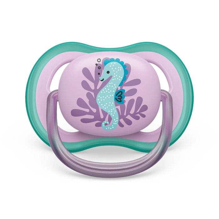 Philips Avent® - Philips Avent Ultra Air Pacifier 2pk - 6-18m - Puffer Fish + Sea Horse