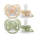 Philips Avent® - Philips Avent Ultra Soft Pacifier 2pk - 0-6m - Toucan + Green Leaves