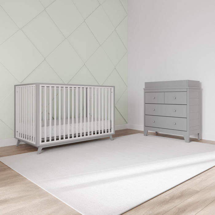 1st Snooze Baby 4 1 Dream Crib White