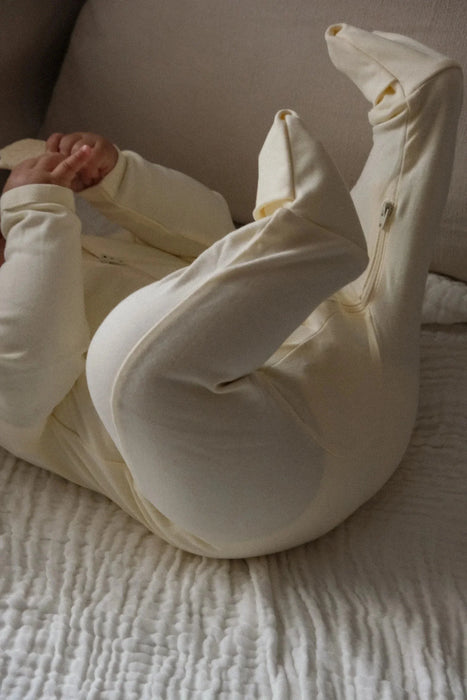 Pijeme® - Pijeme® Organic Cotton All in One Baby & Toddler Sleeper with Foldable Foot Cuffs