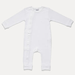 Pijeme® - Pijeme® Organic Cotton Baby Rib Knit Romper with Wrist & Ankle Fold-Over Cuffs