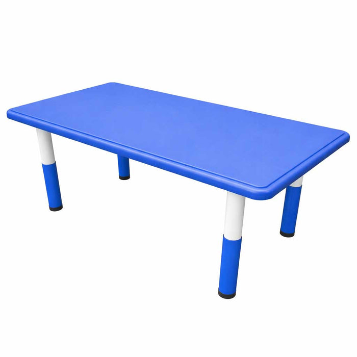Table Rectangulaire pour Garderie – Réglable, Solide et Sécuritaire (120 cm × 60 cm)