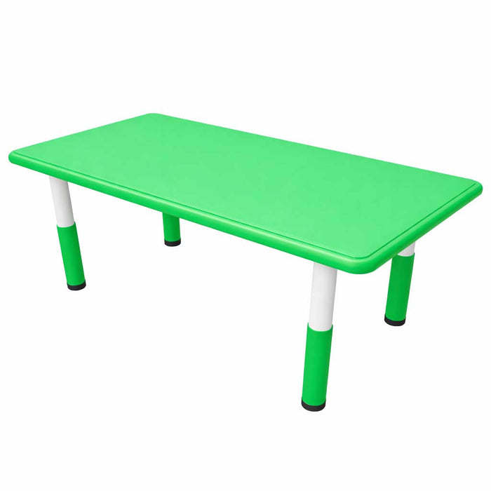 Table Rectangulaire pour Garderie – Réglable, Solide et Sécuritaire (120 cm × 60 cm)
