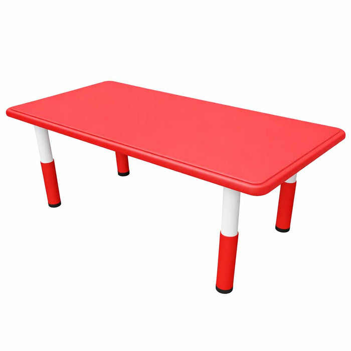 Table Rectangulaire pour Garderie – Réglable, Solide et Sécuritaire (120 cm × 60 cm)