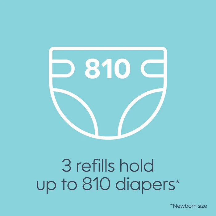 Playtex® Diaper Genie Refills – 3 Pack | Standard & Max Fresh 5–7 Layer Odour Lock Bags