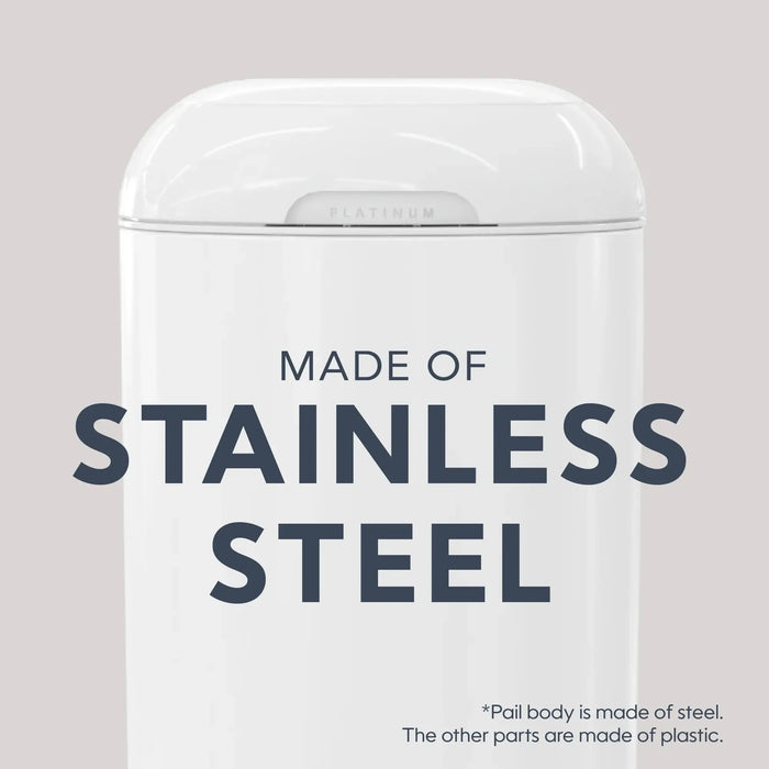 Playtex® Diaper Genie® Platinum Diaper Pail with 18 Bags – Lily White