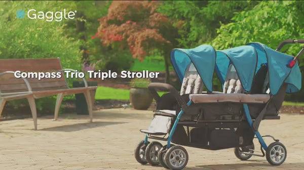Foundation Compass Trio Triple Stroller lifestyle video