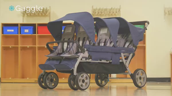 Foundations GAGGLE® Jamboree 6-Passenger Stroller lifestyle video