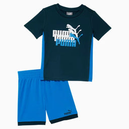 PUMA® - Puma® Baby Tee & Shorts Set – 2-Piece Outfit for Infants (0-9m)