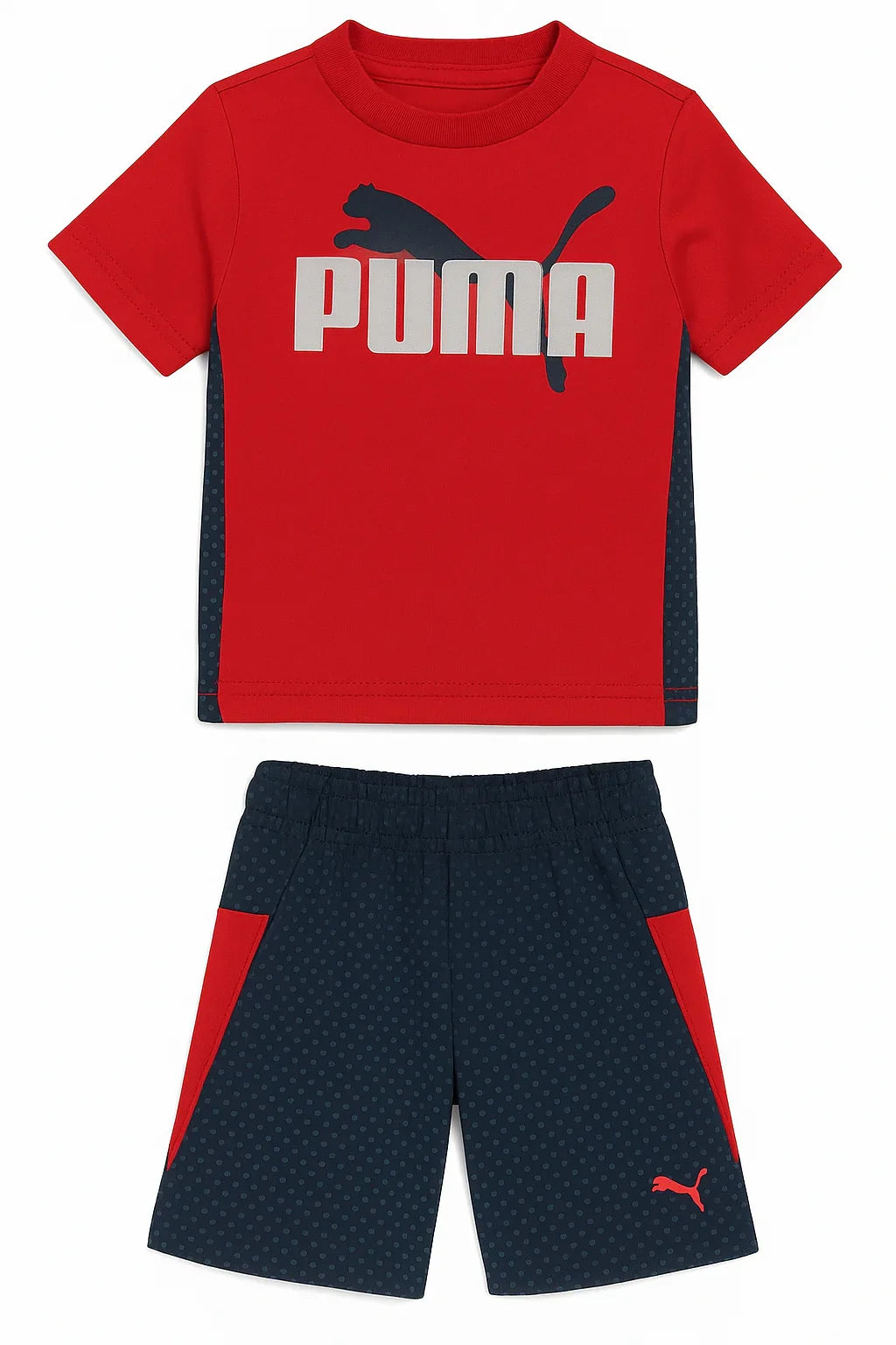 PUMA® - Puma® Baby Tee & Shorts Set – 2-Piece Outfit for Infants (0-9m)