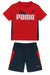 PUMA® - Puma® Baby Tee & Shorts Set – 2-Piece Outfit for Infants (0-9m)