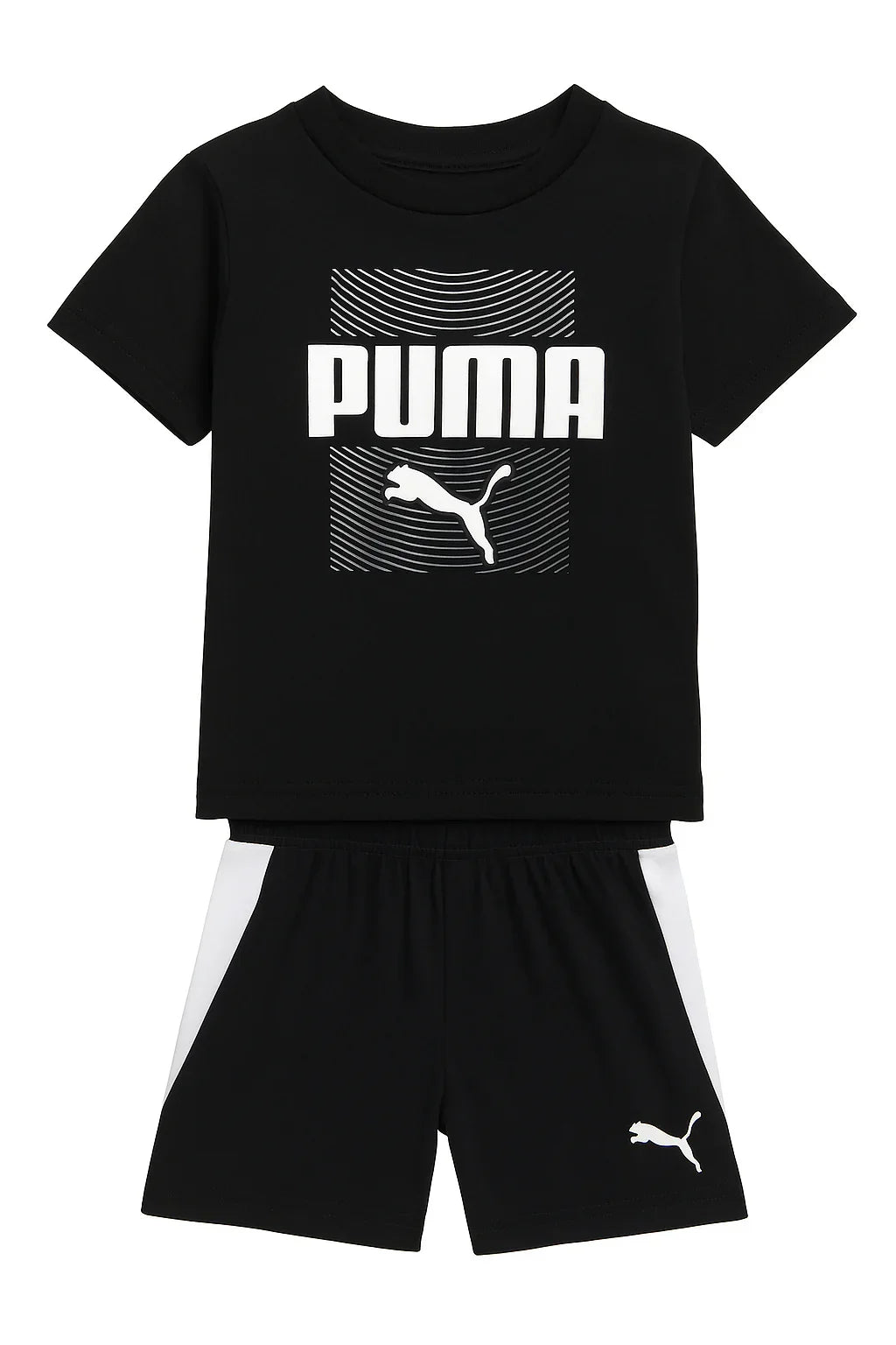 PUMA® - Puma® Baby Tee & Shorts Set – 2-Piece Outfit for Infants (0-9m)