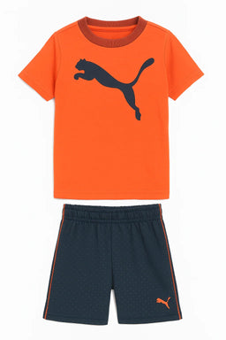 PUMA® - Puma® Baby Tee & Shorts Set – 2-Piece Outfit for Infants (0-9m)