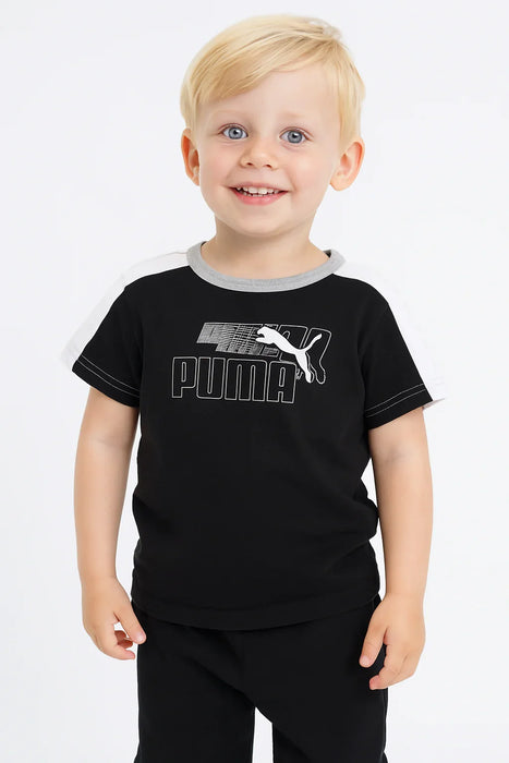 PUMA® - PUMA® Kids' Graphic Cotton T-Shirt – Sizes 2-4T