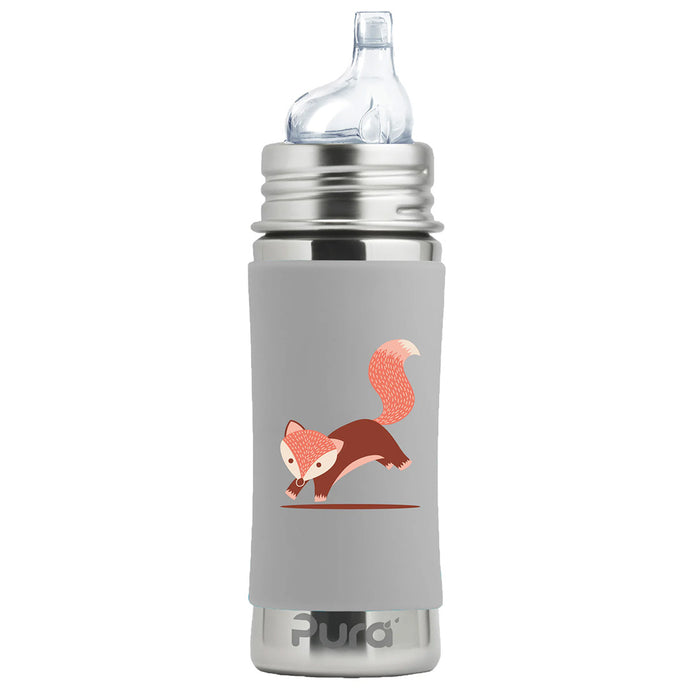Gobelet à bec pour enfants en acier inoxydable Pura Kiki® - 325 ml