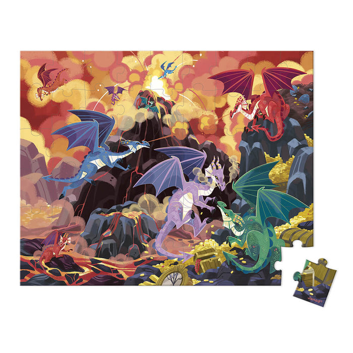 Janod Fiery Dragons 54-Piece Puzzle