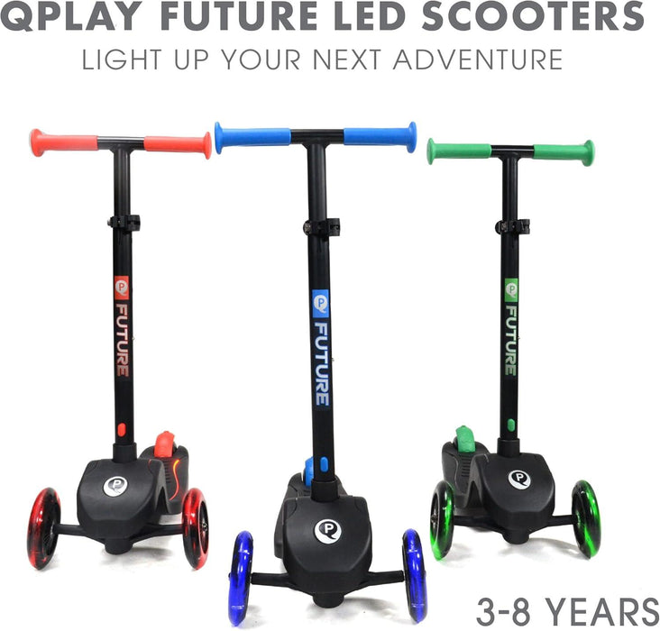 Q Play - Q Play Future LED Lights Kids Kick Scooter