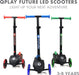 Q Play - Q Play Future LED Lights Kids Kick Scooter