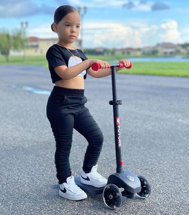 Q Play - Q Play Future LED Lights Kids Kick Scooter