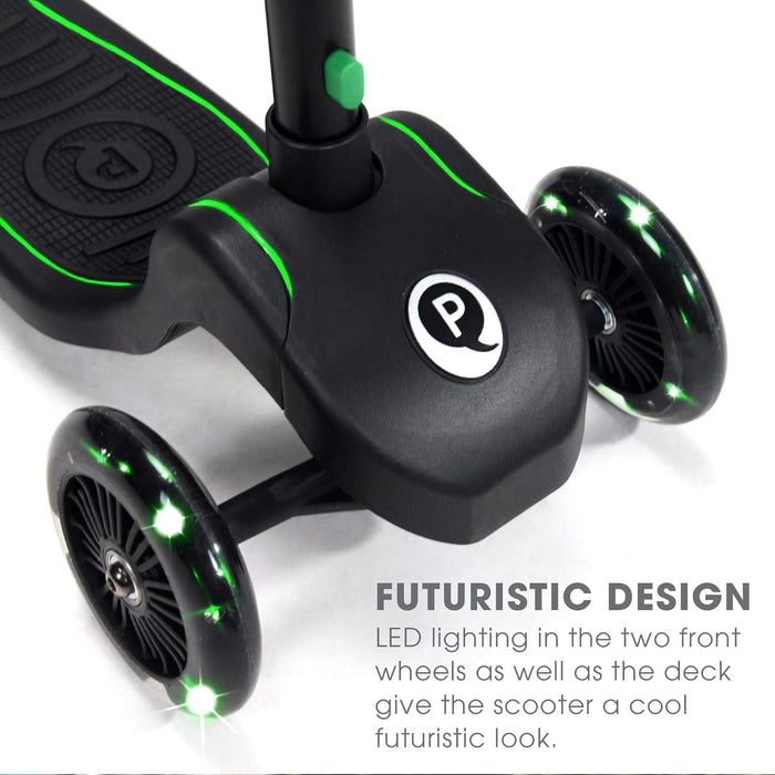 Q Play - Q Play Future LED Lights Kids Kick Scooter