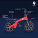 Q Play - Q Play Toddlers & Kids Tech Balance Bike