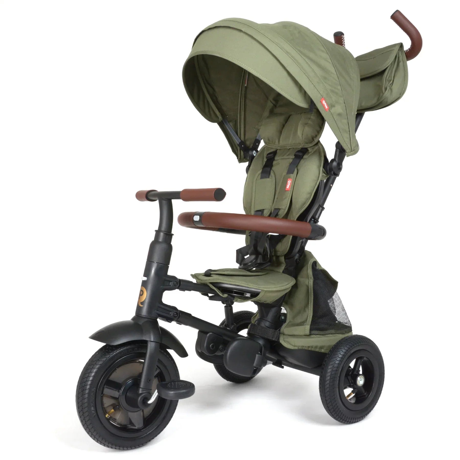Q Play - Rito Plus Folding Trike by Posh Baby & Kids – Convertible 3‑in‑1 Stroller Trike (Premium Edition)