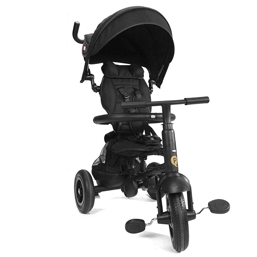Q Play - Rito Plus Folding Trike by Posh Baby & Kids – Convertible 3‑in‑1 Stroller Trike (Premium Edition)
