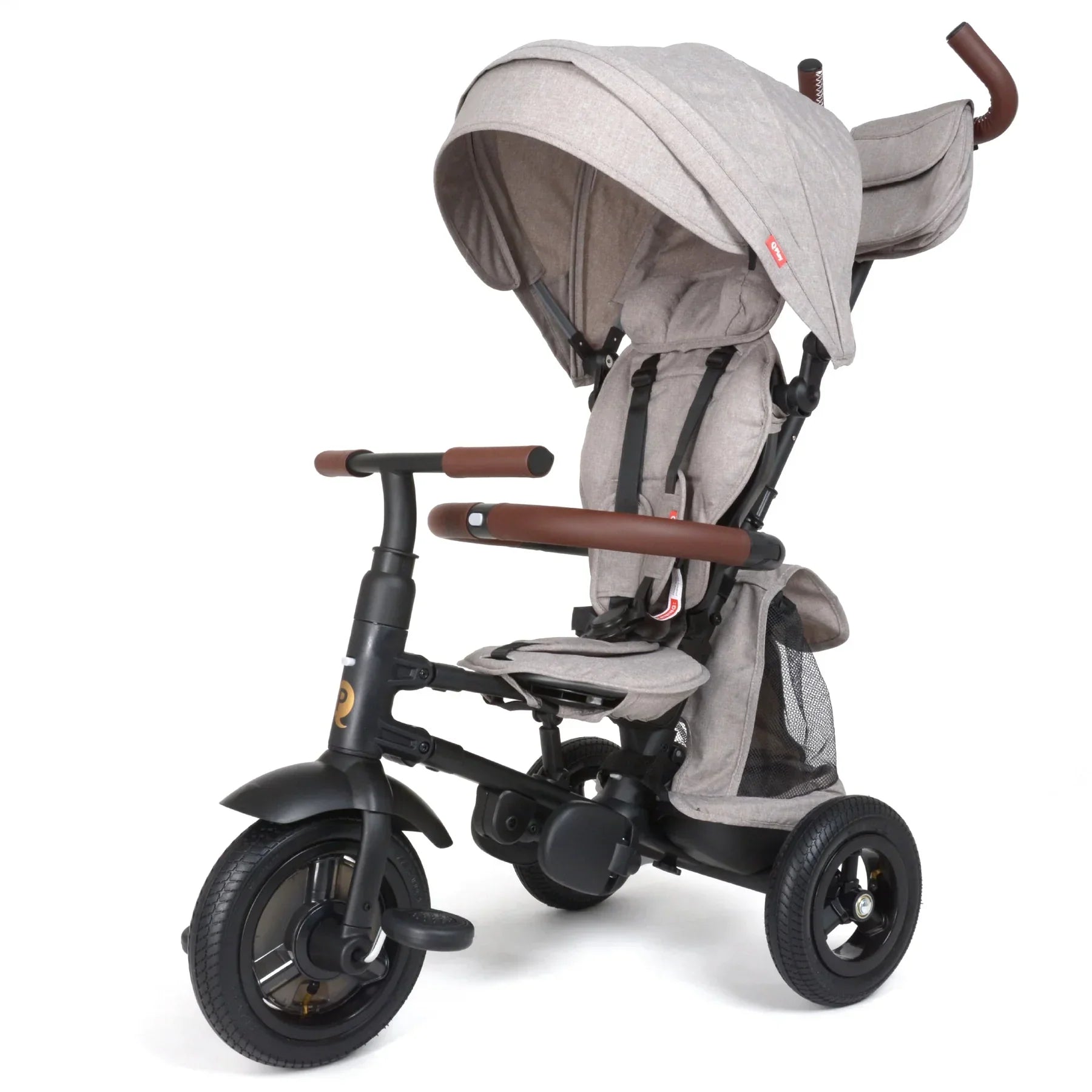 Q Play - Rito Plus Folding Trike by Posh Baby & Kids – Convertible 3‑in‑1 Stroller Trike (Premium Edition)