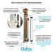 Qdos® - Qdos Universal Stair Mounting Kit (for Hardware & Pressure Mounted Safety Gates)