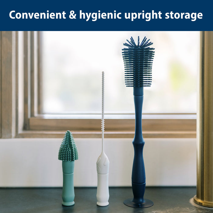 Ensemble de brosses de nettoyage en silicone Dr. Brown's