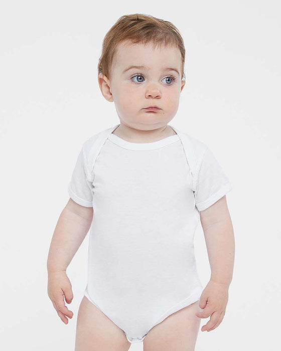 Rabbit Skins - Rabbit Skins Baby Short Sleeved Diapervest