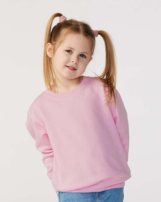 Rabbit Skins - Rabbit Skins Fleece Children Crewneck Sweatshirt