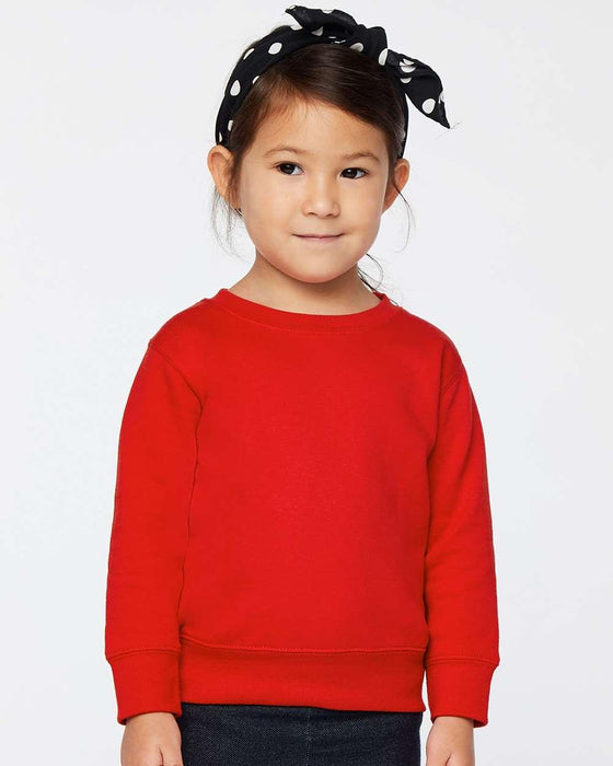 Rabbit Skins - Rabbit Skins Fleece Children Crewneck Sweatshirt