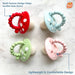 Raz Baby® - Raz Baby® Chompy Mushroom Silicone Teether 2PK