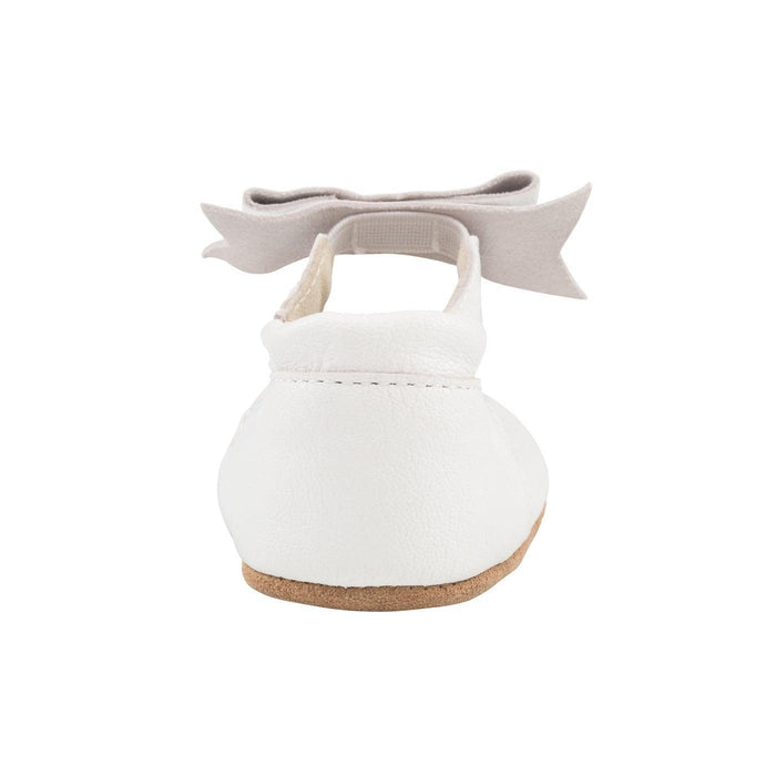 RazBaby - Robeez First Kicks - Sofia Baby Shoes - White