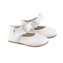 RazBaby - Robeez First Kicks - Sofia Baby Shoes - White