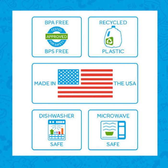 Mini gobelet pour tout-petits en plastique recyclé de Re-Play - 6oz/175ml