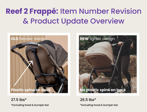 Silver Cross Reef 2 Stroller – Foldable Luxury Stroller from Birth