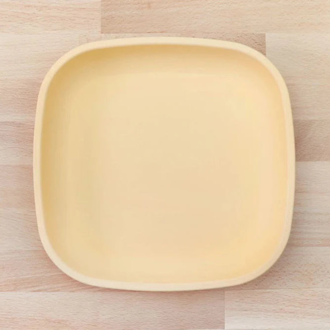 Re-Play Recycled Small Flat Plastic Plate - 7in./19cm